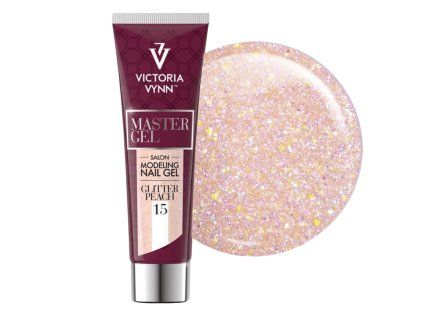 Victoria Vynn - Master Gel - 15 Glitter Peach - Acrylgel 60g