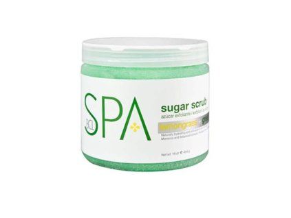 bcl spa citromfu zold tea cukor peeling 454g