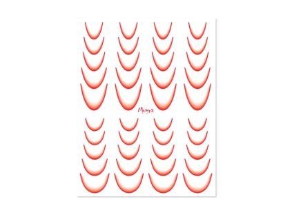 60443 Moyra vizes matrica valogatas 06 Ombre Red