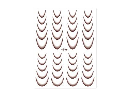 60446 Moyra vizes matrica valogatas 09 Ombre Brown