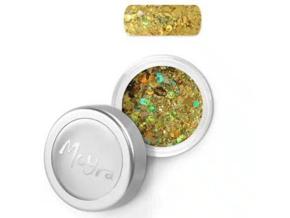 60115 Web 07 Moyra Holo glitter mix Darkgold 3g 850x850