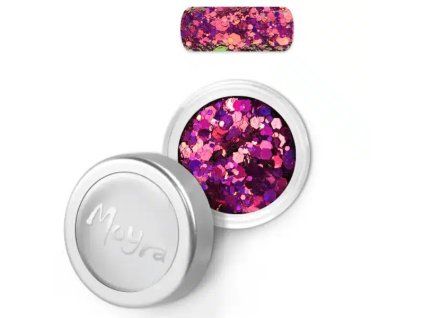 60120 Web 13 Moyra Holo glitter mix Chameleon Pink 3g 850x850