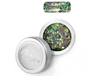 60125 Web 18 Moyra Holo glitter mix Chameleon Green 3g 850x850