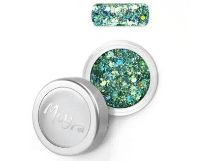 60126 Web 19 Moyra Holo glitter mix Turquoise Green 3g 850x850