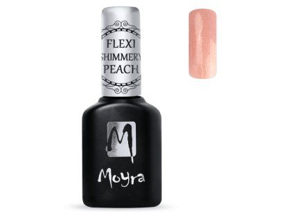45936 Moyra Gel Polish Flexi Shimmery Peach