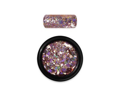 28990 Holo glitter mix 06 Rosegold