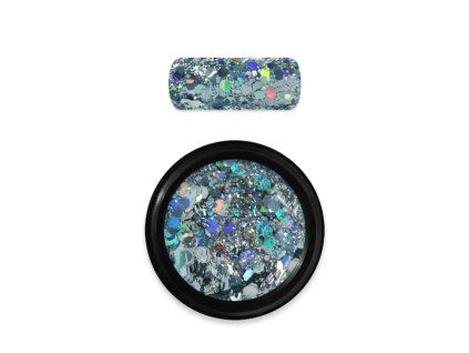 30151 Holo glitter mix 09 Lightblue