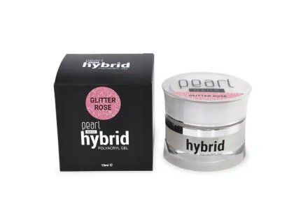 Pearl - hybrid PolyAcryl Gel - Glitter Rose - 15ml