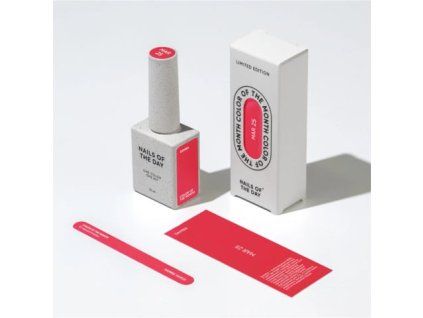 NAILSOFTHEDAY Color of the month March 2025 Samba jaskrawoczerwony lakier hybrydowy 10 ml 4413 480