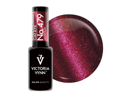 Victoria Vynn - Gel Polish - 479 Cat Eye Velvet Ruby 8ml