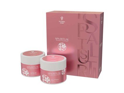 spa ritual set rice milk cherry blossom