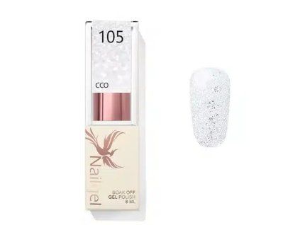 Feher 105 cco gellakk 8ml