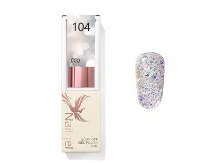 Feher 104 cco gellakk 8ml