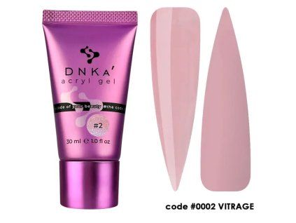 DNKa -Acryl Gel - #0002 Vitrage - 30ml (Tubus)