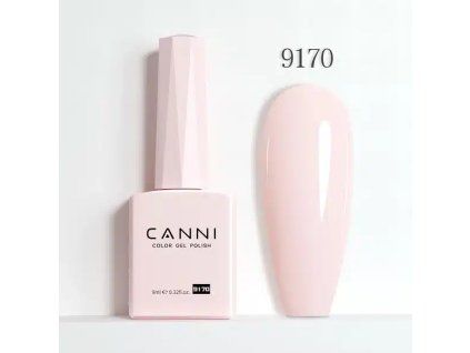 CANNI UV LED gel lakk 7.3 ml No.161 Black 1