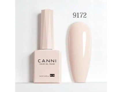 CANNI UV LED gel lakk 7.3 ml No.161 Black 2