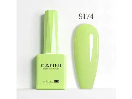 CANNI UV LED gel lakk 7.3 ml No.161 Black 3