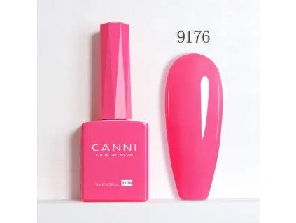 CANNI UV LED gel lakk 7.3 ml No.161 Black 6