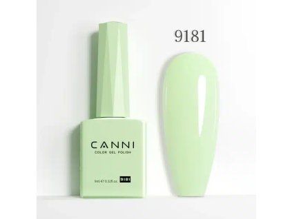 CANNI UV LED gel lakk 7.3 ml No.161 Black 13