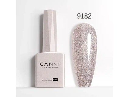 CANNI UV LED gel lakk 7.3 ml No.161 Black 14