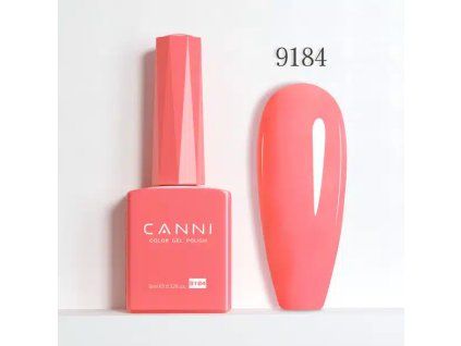 CANNI UV LED gel lakk 7.3 ml No.161 Black 16