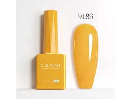 CANNI UV LED gel lakk 7.3 ml No.161 Black 18