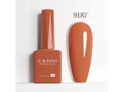 CANNI UV LED gel lakk 7.3 ml No.161 Black 19