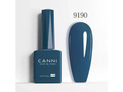 CANNI UV LED gel lakk 7.3 ml No.161 Black 22