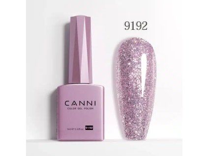 CANNI UV LED gel lakk 7.3 ml No.161 Black 24