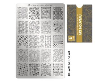 9842 MOYRA NYOMDALEMEZ 40 Art Nouveau
