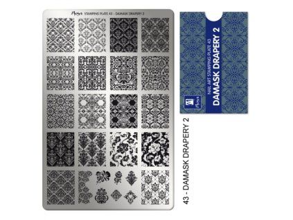 10291 MOYRA NYOMDALEMEZ 43 Damask Drapery 2 1