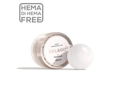 MAKEAR GelGo UP Builder Gel No.GU01 Clear 50ml masolat