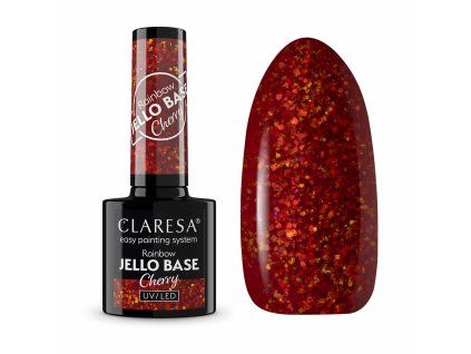 CLARESA UV LED Rainbow Jello Base Amethyst masolat