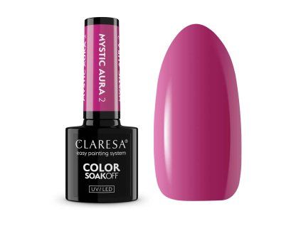 CLARESA UV LED gel lakk 5g Mystic Aura 1 masolat