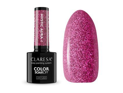 CLARESA UV LED gel lakk 5g Mystic Aura 3 masolat