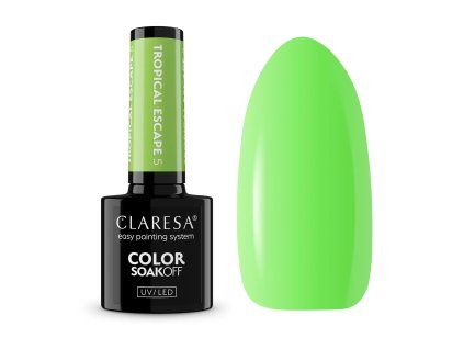 CLARESA UV LED gel lakk 5g Tropical Escape 4 masolat