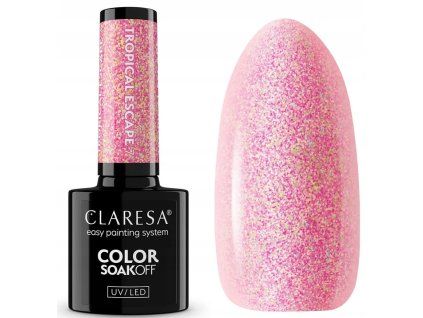 CLARESA hibrid lakk TROPICAL ESCAPE 7 TELJES ROZSASZIN