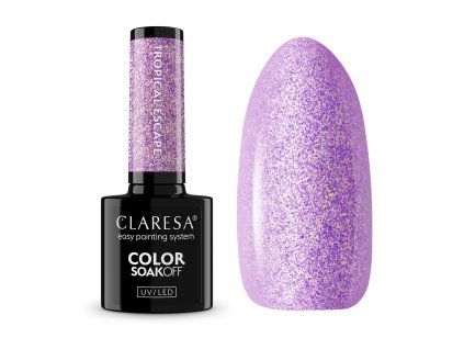 CLARESA UV LED gel lakk 5g Tropical Escape 7 masolat
