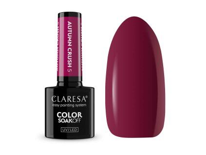 CLARESA UV LED gel lakk 5g Autumn Crush 4 masolat