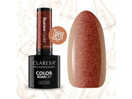 CLARESA UV LED gel lakk 5g Blue No.705 masolat 5