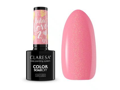 CLARESA UV LED gel lakk 5g Kitulec Series Amber masolat