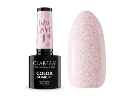 Claresa - UV/Led Gél lakk - La La Love 1 - 5g