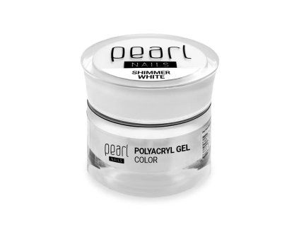 Pearl - hybrid PolyAcryl Gel - Shimmer White - 39g