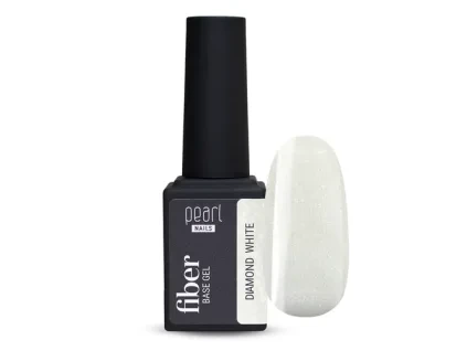 Pearl Nails - Fiber Base Gel - Diamond White