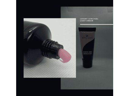 Luxury Nails - Acryl Gel - Light Cream - Tubus