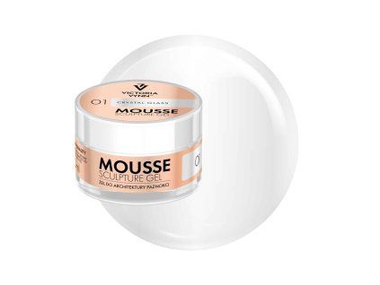 Victoria Vynn - Mousse Sculpture Gel - 01 Crystal glass Hema Free - 50ml