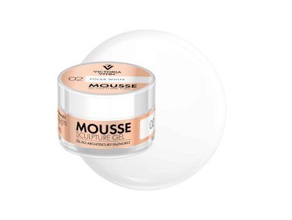 Victoria Vynn - Mousse Sculpture Gel - 02 Polar White Hema Free - 50ml