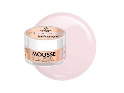 Victoria Vynn - Mousse Sculpture Gel - 03 Coral Soft Hema Free - 15ml
