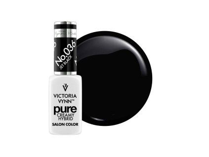 VICTORIA VYNN - PURE CREAMY HYBRID - 036 JET BLACK 8ml