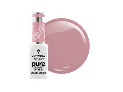 VICTORIA VYNN - PURE CREAMY HYBRID - 135 MELLOW ROSE 8ml